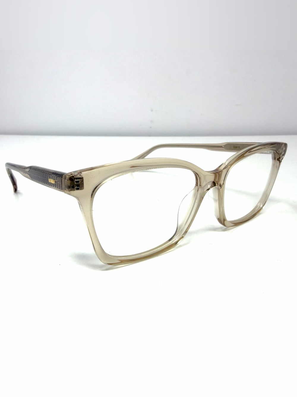 RAEN Women’s Del Dawn Eye Glasses Clear Crystal Frame Clear Lenses 53 16 145